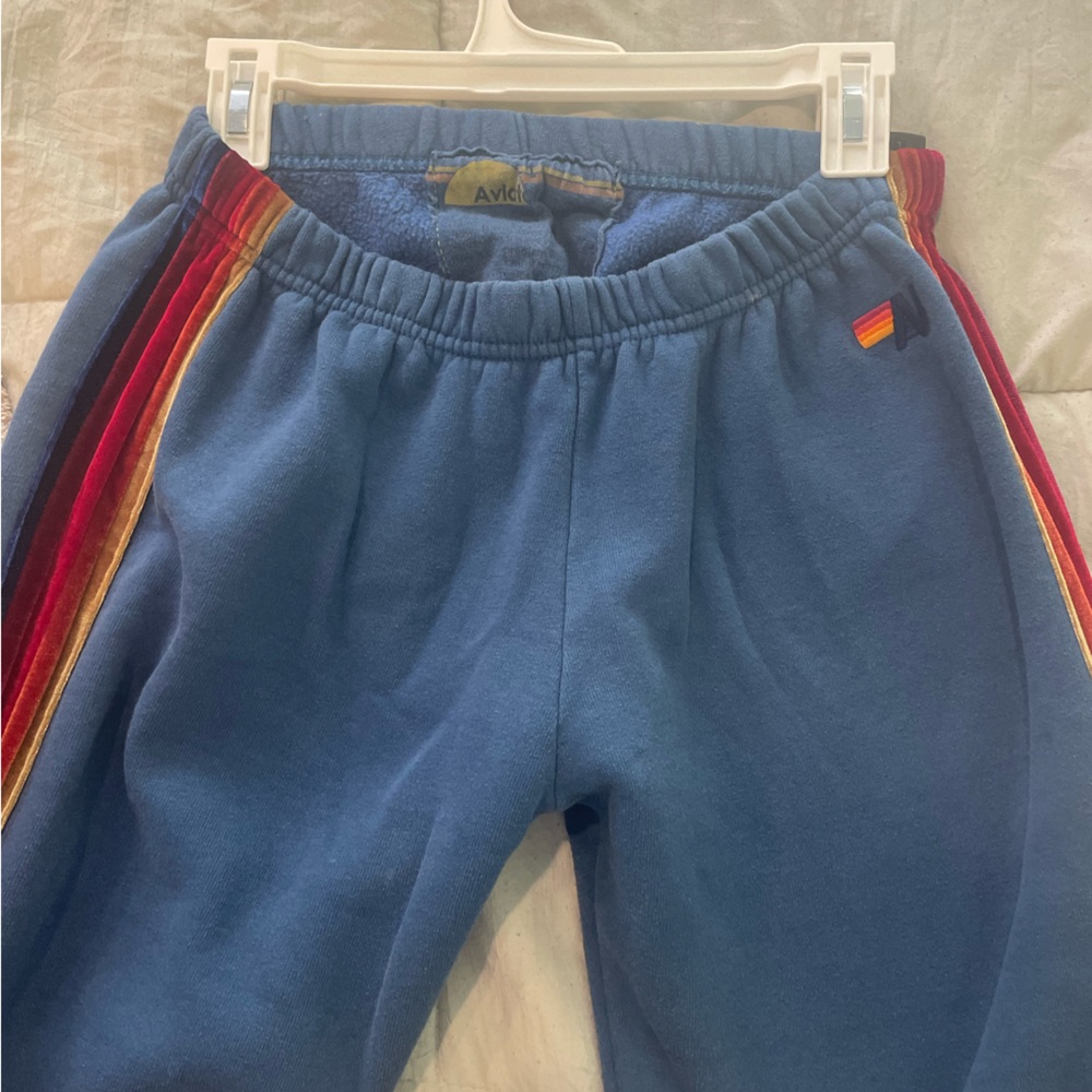 Aviator Nation 5 Strip Dark Blue Sweats